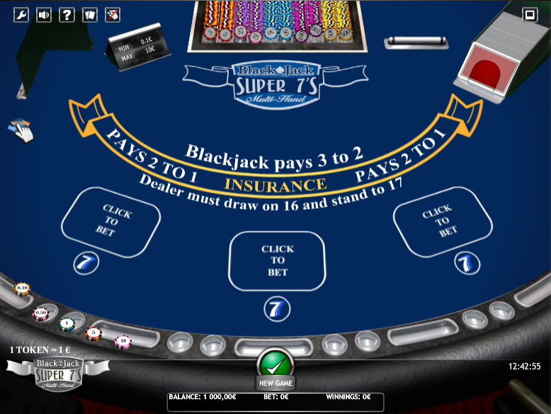 BlackJack Super 7s Multihand