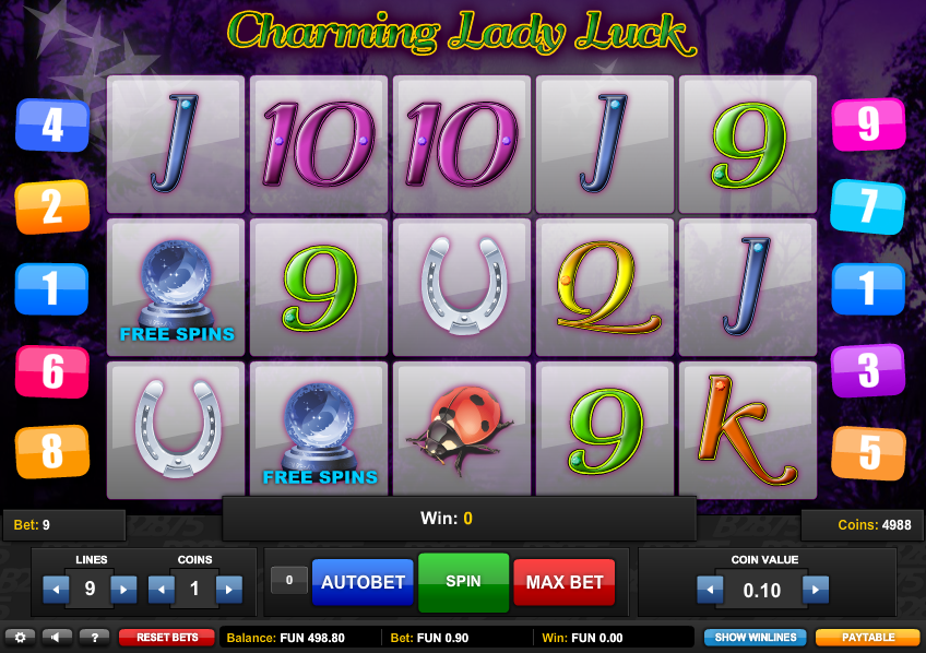Charming Lady Luck