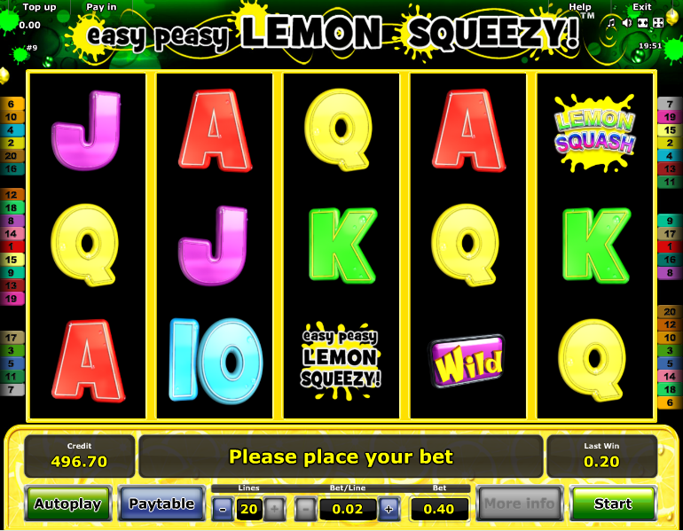 Easy Peasy Lemon Squeezy
