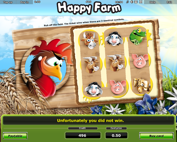 Happy Farm Scratch