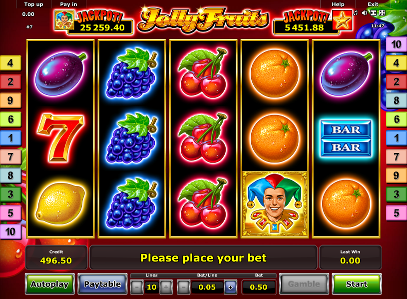Jolly Fruits