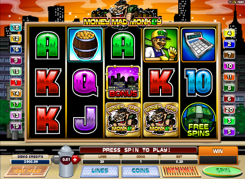 Money Mad Monkey