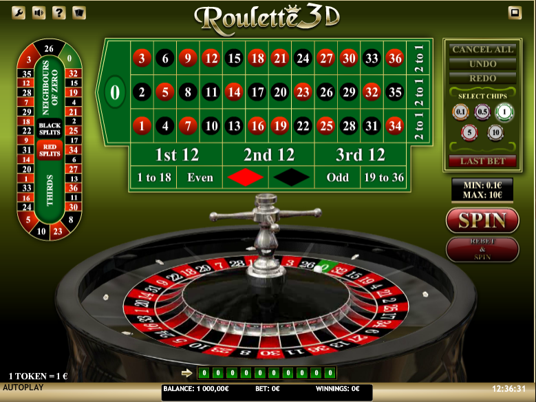Roulette 3D iSoft