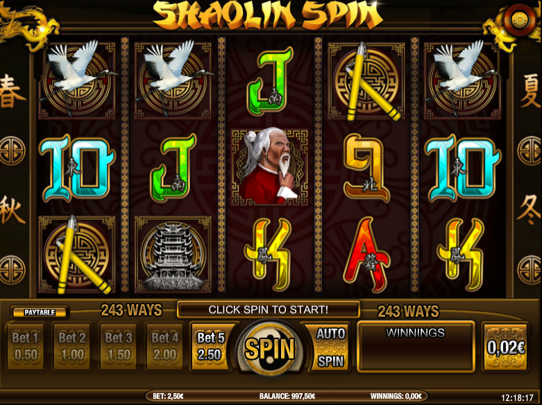 Shaolin Spin