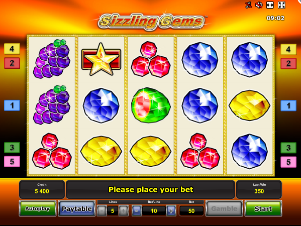 Sizzling Gems