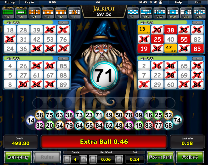 Wizard Bingo