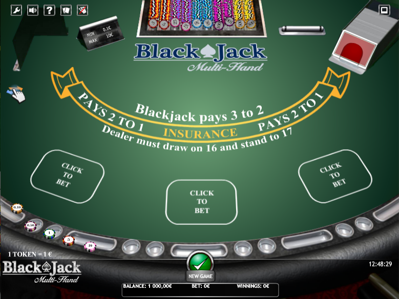 BlackJack Multihand iSoftBet