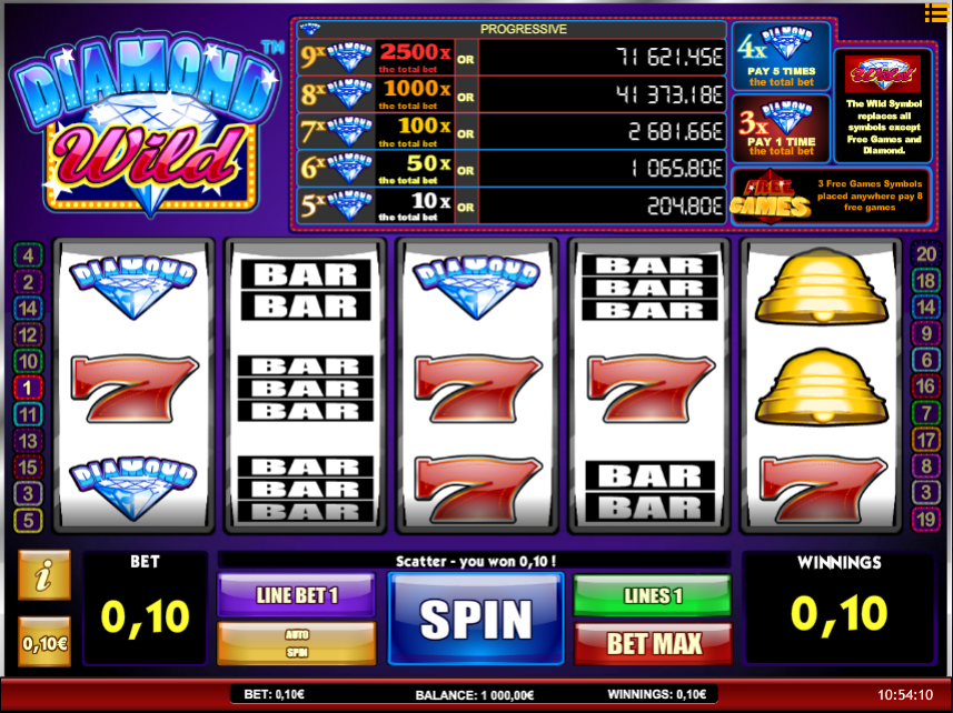 Diamonds Wild iSoft