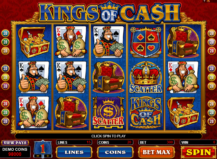 King Of Cash Microgaming