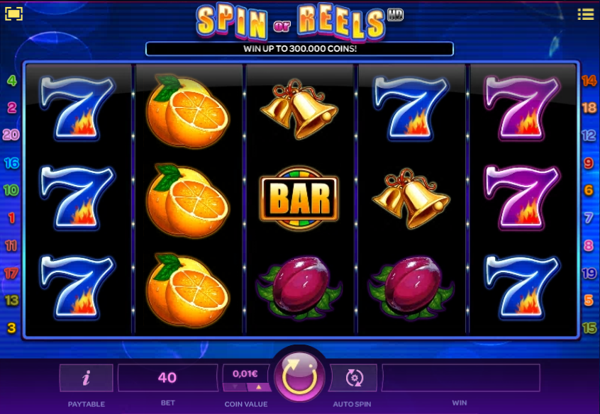 spin or reels игровой автомат